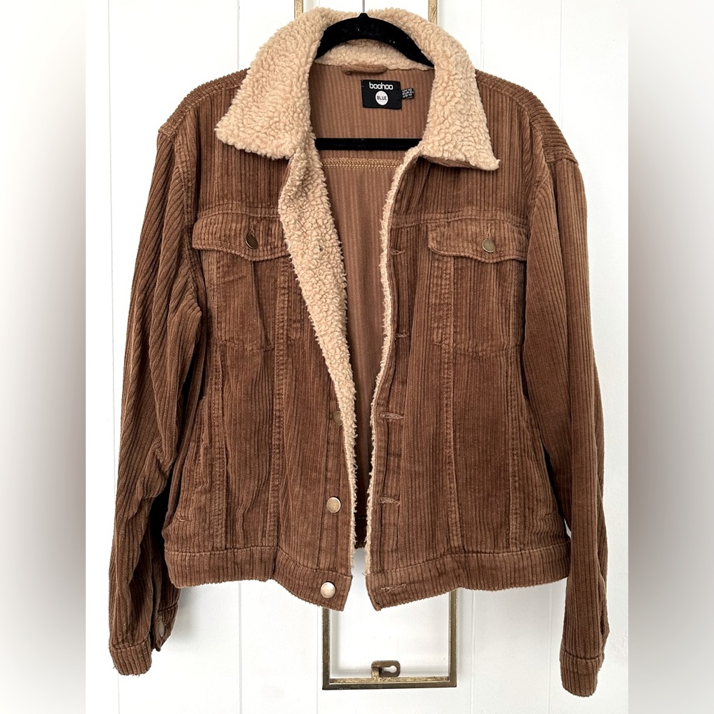 Borg faux jacket